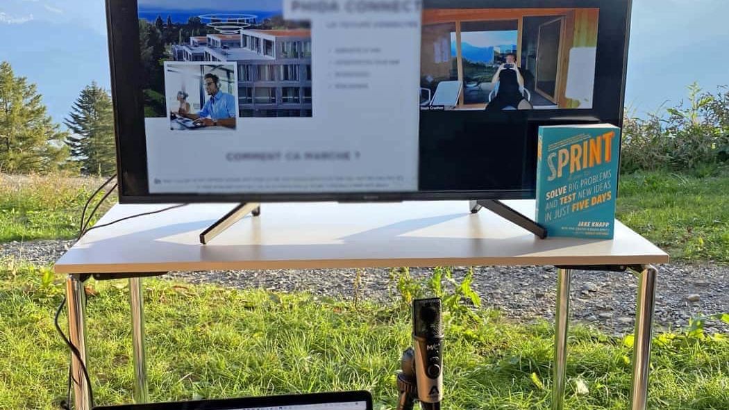 Design Sprint usertests up the mountains