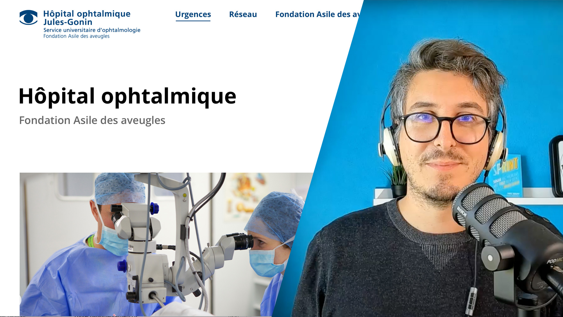 Case study hopital ophtalmique Jules Gonin
